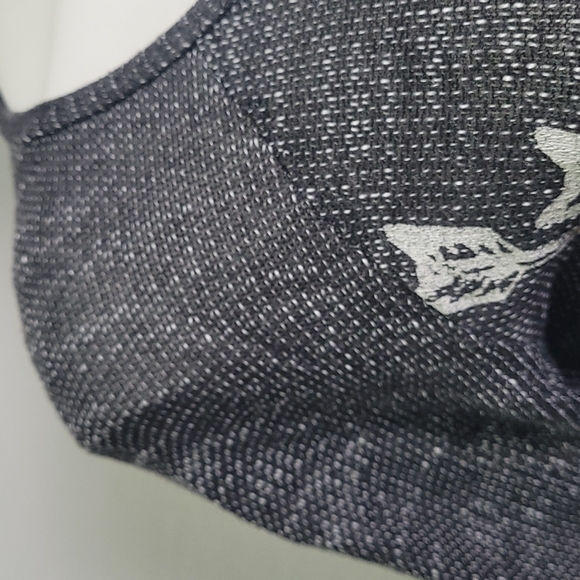 LILI WHITE GRAY ARROW PRINT TOP LONG SLEEVE CROP T SHIRT SIZE S MADE IN USA. - Picture 7 of 15